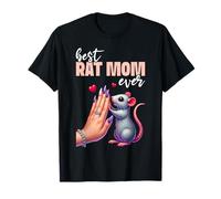 Best Rat Mom Ever Rat Mama Roedor Ratón Día de la Madre Camiseta