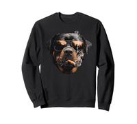Best Rottweiler Dad Ever Funny Dog para hombres y niños Sudadera