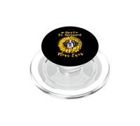 Best Saint Bernard Dog Mom Ever Sunflower Funny Paw Lover PopSockets PopGrip para MagSafe