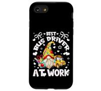 Best School Bus Driver Graphic with Funny Teacher GNOME Carcasa para iPhone SE (2020) / 7/8