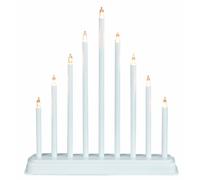 'Best Season Trix - 9 de plástico, 9 luces, aprox. 30 x 28 cm, cartón coloreado, color blanco 192 - 21