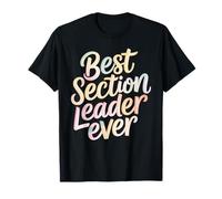 Best Section Leader Ever Banda de rol del Orgullo Camiseta