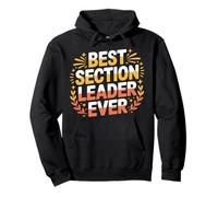 Best Section Leader Ever Banda de rol del Orgullo - Sudadera con Capucha