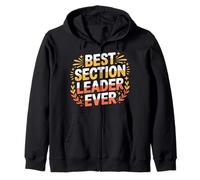 Best Section Leader Ever Banda de rol del Orgullo - Sudadera con Capucha