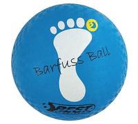 BEST SPORTING 10157 - Balón Descalzo Azul, Descalzo Ligero, Talla 5, Blando, elástico de Goma Blanda, balones para niños