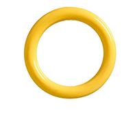 BEST SPORTING Anillo de Buceo, Liso o con Lamas, Amarillo, Verde o Rojo (Amarillo Liso)