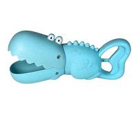 BEST SPORTING- Aspecto hipopóta 64013-Pala Dinosaurio, niños a Partir de 3 años, Juguete de Arena de Agarre, diversión en la Playa, en la Nieve y en el jardín, Color Light Blue, One Size (64013)