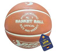 BEST SPORTING Balón de baloncesto tamaño 7 I desinflado I Baloncesto de alta calidad al aire libre I Baloncesto robusto para niños y adultos I Balón de baloncesto con peso y tamaño oficiales I