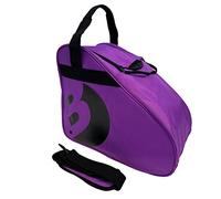 Best Sporting Bolsa para patines en línea y de hielo I Bolsa para patines de hielo con correa ajustable I Bolsa para patines en línea en color morado I Gran bolsillo para patines de hielo