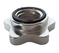 Best Sporting - Cierre de Estrella para Barras de Pesas (1 Pieza, 2 Unidades o 4 Unidades, Cierre de Estrella Profesional para Barras de Pesas de 30/31 mm, fácil de Colocar, Cromado)