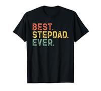 Best Step-Dad Ever Funny Vintage Retro Stepdad Camiseta