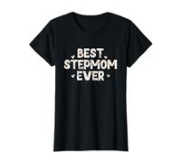 Best Stepmom Ever Floral Family Love Hearts Step-Mom Camiseta