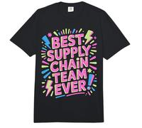 Best Supply Chain Team Ever Equipo de logística - Comfort Colors Adult Heavyweight T-Shirt
