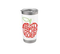 Best Teacher Ever For Teachers & Educators Vaso térmico de acero inoxidable de doble pared