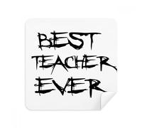 Best Teacher Ever - Gafas limpiadoras de gamuza de gamuza, 2 unidades