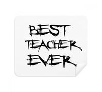 Best Teacher Ever - Limpiador de pantalla de gamuza para estudiantes, 2 piezas