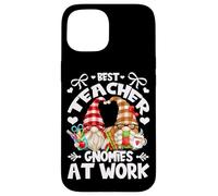 Best Teacher Gnomes For Teaching Women & Funny Teacher Crew Carcasa para iPhone 15