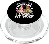 Best Teacher Gnomes For Teaching Women & Funny Teacher Crew PopSockets PopGrip para MagSafe