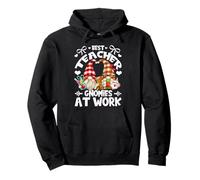 Best Teacher Gnomes For Teaching Women & Funny Teacher Crew Sudadera con Capucha