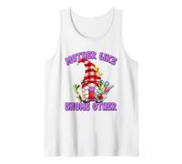 Best Teacher Grandma GNOME with Books For Teacher Mom Saying Camiseta sin Mangas