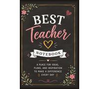 Best Teacher Notebook: Why not gift your teacher a notebook to thank them for all their hard work during the last school year. This lined notebook ... show your appreciation for all their efforts.