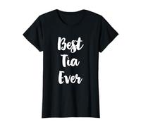 Best Tia Ever Funny Cute Camiseta