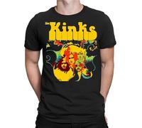 Best TO Buy Dark Retro The Kinks Music Made in USA T-ShirtBlackL