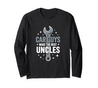 Best Uncle Car Mechanic Family Auto Repair Gear for Men Manga Larga