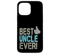 Best Uncle Ever diseño Vintage tío Pulgares hacia Arriba Carcasa para iPhone 13 Pro MAX