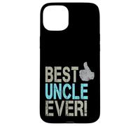 Best Uncle Ever diseño Vintage tío Pulgares hacia Arriba Carcasa para iPhone 15 Plus