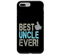 Best Uncle Ever diseño Vintage tío Pulgares hacia Arriba Carcasa para iPhone 7 Plus/8 Plus