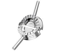 Best Utensils - Molde para raviolis de acero inoxidable para hacer albóndigas (S: 8 cm)