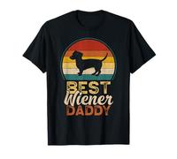 Best Wiener Daddy, Father's Day, Dachshund Dad Camiseta