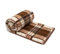 Best Wool Manta de Lana Merino 240x200 cm - Mantas para Sofa de 100% Lana de Oveja Merina - Peso 500g/m2 - Material Transpirable