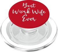 Best Work Wife Ever Funny Coworker Office Bestie Work Wife PopSockets PopGrip para MagSafe