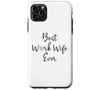 Best Work Wife Ever Funny Office Coworker Bestie Work Wife Carcasa para iPhone 11 Pro MAX