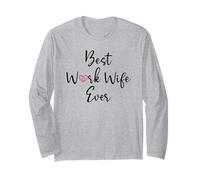 Best Work Wife Ever Funny Office Coworker Bestie Work Wife Manga Larga