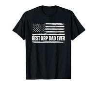 Best XRP Dad Ever Crypto Merchandise Camiseta
