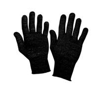 Best4Hand Enfermedad de Raynaud's Guantes de Plata al 12% Deluxe con Dedos Para Sabañones, Diabetes, Neuropatía Térmicos Finos, Negro, X-Small
