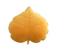 BestAlice Cojín de felpa con forma de hoja en 3D, cojín de suelo para coche, dormitorio, sofá, sala de estar, 20 x 20 pulgadas