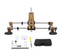 BestAlice - Kit de Abridor de Agujeros para Cerradura de Puerta, Kit de Instalación de Cerradura de Puerta, Mortaja de Cerradura para Puertas de Madera, Plantilla de Mortaja para Máquina de