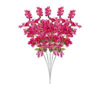 BestAlice Ramo de Buganvilla Artificial, Tallos Florales de Buganvilla Artificial, Arreglo de Flores de Seda, Ramas de Buganvilla, para Decoración de Mesa en Interiores Y Exteriores, para el Hogar