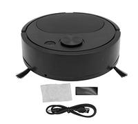 BestAlice Robot Aspirador Aspirador Robótico Mapeo del Hogar Carga USB Mini Robot de Barrido Inteligente para Hogares con Mascotas, Alfombras Y Pisos Duros Ideal para Pelo de Mascotas, Pisos(Negro)