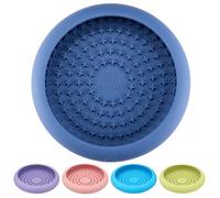 Bestalk - Cuenco para lamer perros, alivio de la ansiedad, dispensador lento, tapete para lamer perros, antideslizante, juguetes de enriquecimiento, silicona sin BPA, apto para lavavajillas