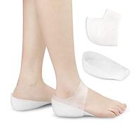 BESTAQUA Plantillas invisibles para zapatos de aumento de altura, cojín de aire de 3 cm que te hace más alto, comodidad de apoyo, talones secos y agrietados, crema para el cuidado de los pies, cojín