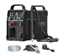 Bestarc Cortador de plasma CNC con antorcha CNC, [arco piloto de retroceso] [sensor de aire] máquina cortadora de plasma CNC de 80 amperios sin HF, voltaje dual de 110/220 V, corte limpio de 5/8