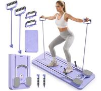 Bestash Pilates Reformer Board, Reforme Pilates Board, Kit Pilates para Casa, Kit De Fitness Multifuncional para Mujeres, Entrenamiento De Cuerpo Completo En Casa