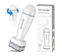 Bestauty Derma Stamp, Microneedling Stamp 0 a 2mm Ajustable para Mujeres y Hombres Anti-Envejecimiento, Pérdida de Cabello, Dermaroller para Cuidado Facial/Corporal/Barba/Crecimiento del Cabello