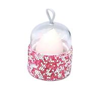 Bestbling bling Capsule - Juego de esponjas de maquillaje de doble uso, esponja en polvo, forma de huevo de maquillaje, recipiente de almacenamiento a prueba de polvo (rosa)