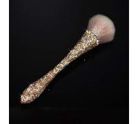 Bestbling Bling Rhinestone - Brocha grande para polvo mineral, brocha de maquillaje, brocha para base de maquillaje, brocha perfecta para gran cobertura, bronceador, rubor, mezcla, pulido, 1 pieza
